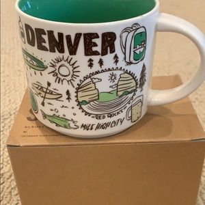 Brand New Starbucks Denver mug